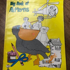 Big Book of Patterns by Kathryn Wolf & Rebecca Simpson 1985-Junk Journals Crafts